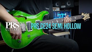 PRS CE24 Semi Hollow Demo  Thought About by Guitarist Sanghun Sin 신상훈 [upl. by Atirrehs]