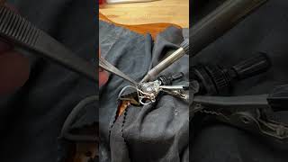 Switching out the switch guitar luthier guitarworkshop gibson asmr guitarrepair guitarist [upl. by Harshman]