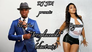 NeYo amp Beyonce  Irreplaceable duet mix [upl. by Nosde]