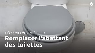 Remplacer labattant des toilettes  Bricolage [upl. by Pulling]