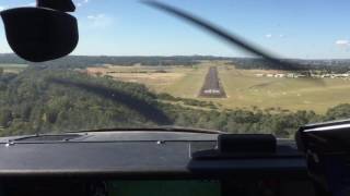 Approach and Landing Camden Airport  28th May 2017 [upl. by Yenmor849]