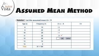 Assumed Mean Method  Statistics  NCERT 10th Class Maths [upl. by Leugimesoj60]