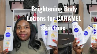 3 Nivea Body Lotions that works for CARAMEL skin tone [upl. by Aenahs883]