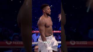 Epic Knockdown Joshua vs Dubois in the Ring [upl. by Thirzia]