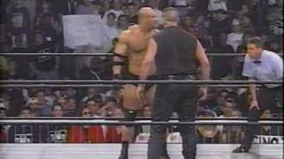 WCW Nitro March 30th 1998 Goldberg vs Ray Traylor [upl. by Desirea]