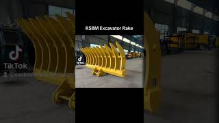 RSBM Excavator Rake [upl. by Sell]