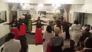 Tasha Cobbs feat Kierra Sheard  Put A Praise On It Trinity Veil Praise Dancers [upl. by Hamitaf]