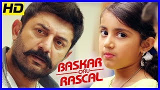 பாஸ்கர் ஒரு ராஸ்கல்  Arvind Swamy impressed with Baby Nainika  Master Raghavan  Soori [upl. by Niffirg]