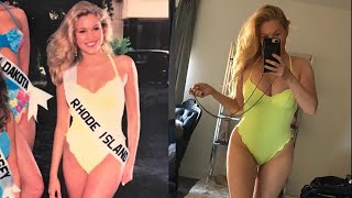 Former Miss USA Shanna Moakler accepts 10 year challenge [upl. by Goodman]