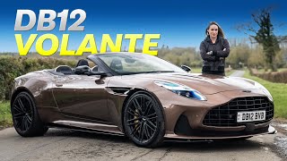 NEW Aston Martin DB12 Volante Review Still A Super Grand Tourer 4K [upl. by Naul935]