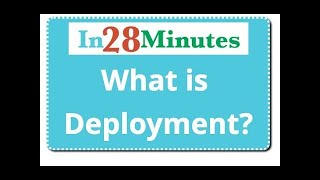 Sofware Fundamentals  What is Deployment [upl. by Leanora811]