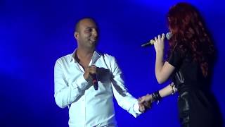 ARASH feat EMELIE quotBroken Angelquot Live  Media City Amphitheatre Dubai Jan 21 2012 [upl. by Annel]