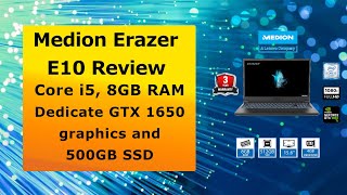 Medion Erazer E10 Gaming Laptop Review [upl. by Avner792]