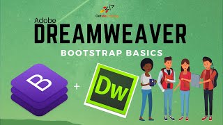 A Dreamweaver Bootstrap Basics Tutorial  Responsive Websites [upl. by Llennod]