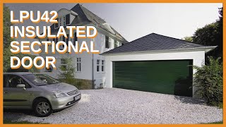 Hormann LPU42 Insulated Sectional Garage Door [upl. by Ydrah]