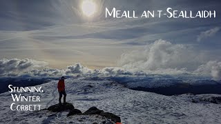 Meall an tSeallaidh Epic Winter Corbett [upl. by Acsisnarf]