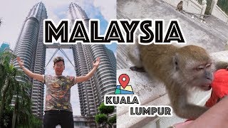 ME ATACAN MONOS EN MALASIA  Kuala Lumpur [upl. by Ley]