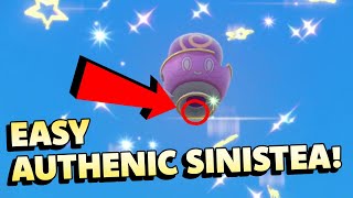 How To Find SHINY AUTHENTIC SINISTEA in Pokemon Scarlet and Violet [upl. by Penny]