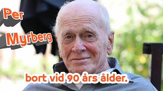 Interaction Skådespelaren och artisten Per Merberg gick bort vid 90 års ålder [upl. by Terle]