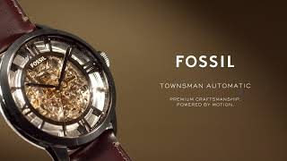 Introducing the Fossil Townsman Automatic Watch  Fall 2024 Mens Collection [upl. by Brien]