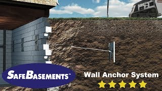 SafeBasements™ Wall Anchors  Foundation Repair [upl. by Luthanen]