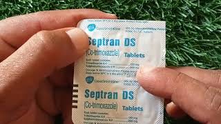 septran ds tablet  how to use septran ds tablet in home [upl. by Klute]