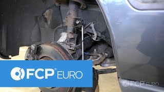 Volvo Sway Bar Link Replacement  Quick DIY S60 S80 V70 XC70 XC90 [upl. by Olyhs]