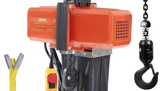 VEVOR 1100lbs Electric Chain Hoist [upl. by Clarinda]