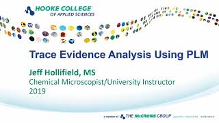 Trace Evidence Analysis Using Polarized Light Microscopy [upl. by Sug570]