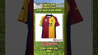 5 maglie retrò su m2 calcio a basso costo da non perdere calciatori calcio magliecalcio football [upl. by Atelahs]