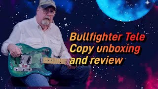 Green Flowerdy Bullfighter Tele copy unboxing and review [upl. by Sculley420]