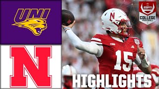 Northern Iowa Panthers vs Nebraska Cornhuskers  Full Game Highlights  ESPN College Football [upl. by Aliab602]