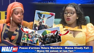 Passe darmes Thioro Mandela  Mame Khady Fall  quot Mane thi askan wi laa farr quot [upl. by Kacey]