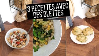 3 recettes pour aimer les blettes  tribulationsdanais [upl. by Ecirtnahc]