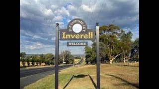 Inverell NSW Australia driving around near Tamworth NSW Australia [upl. by Atlee]