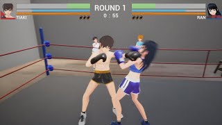 guiltyloving boxing tiaki vs ran [upl. by Fahey]