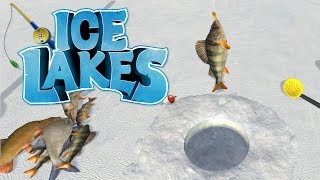 Ice Lakes  Ice Fishing in July  Ice Fishing Simulator Game [upl. by Enyawed]