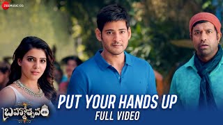 Put Your Hands Up  Full Video  Brahmotsavam  Mahesh Babu  Samantha  Shravana B  Mickey J M [upl. by Adriell]