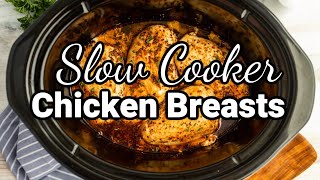 Slow Cooker Chicken Breasts [upl. by Hickie756]