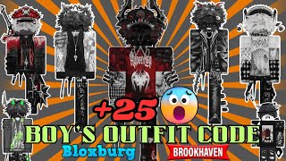 New Boy Outfits Code For Brookhaven And Berry Avenue  Roblox Brookhaven Boys Outfit Codes [upl. by Ynnub722]