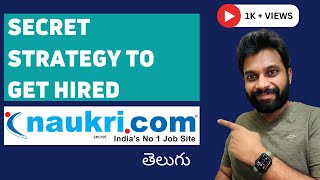 🔥 How to get more interview calls from naukricom  Secret Way To Find Jobs On NaukriCom 🔍 [upl. by Ilonka340]