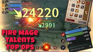 Fire Mage  Flame Mage Top DPS Talents  Arcane Realm  TARISLAND [upl. by Hgielsel]