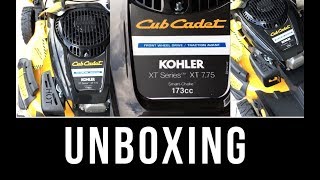 Club Cadet SelfPropelled Gas Lawn Mower  173 CC  21quot Unboxing [upl. by Evets]