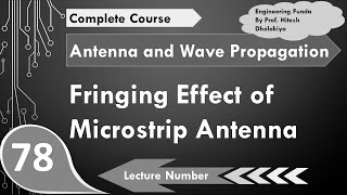 Fringing Effect of Microstrip Antenna in Antenna and Wave Propagation by Engineering Funda [upl. by Ahter717]