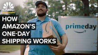 How Amazon Delivers On OneDay Shipping [upl. by Agler844]