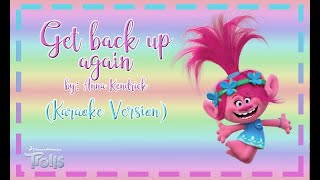 Trolls  Get Back Up Again Instrumental [upl. by Monia]