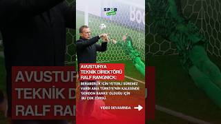 Rangnick’ten Mert Günok’a İlginç Benzetme 🇹🇷 [upl. by Olin570]