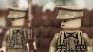 Lego Christmas Truce of 1914  WW1 stop motion [upl. by Martreb]