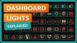 Important Dashboard Warning Lights Explained [upl. by Ylram]