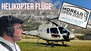 Attraktion am MORELO OPEN  Helikopter Rundflüge am Himmelfahrt Treffen Schlüsselfeld  womoclick [upl. by Danas109]